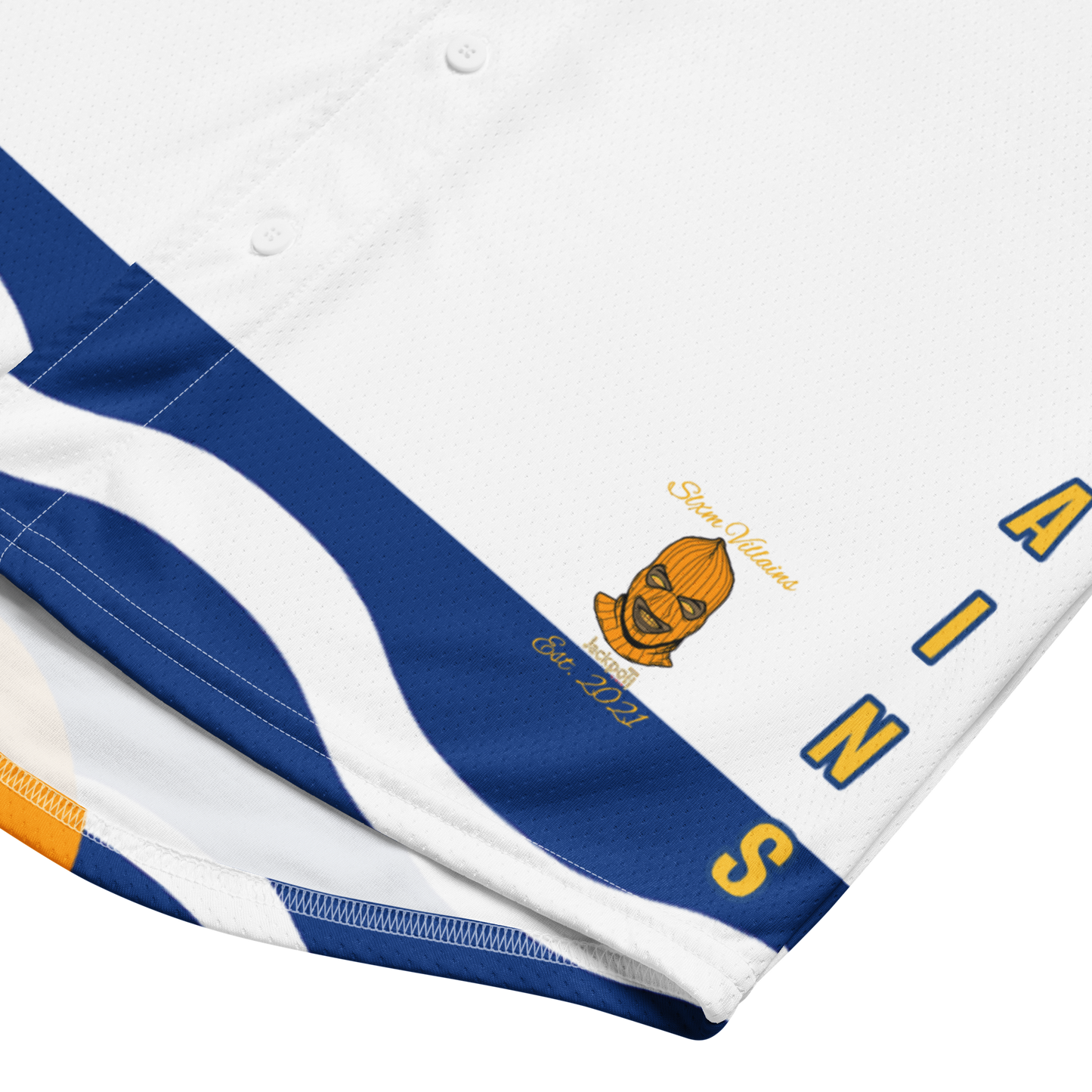 West Indies Slxm Villains Baseball Jersey